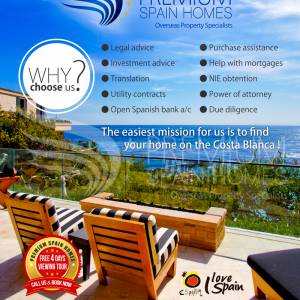 Your home on the Costa Blanca with Premium Spain Homes