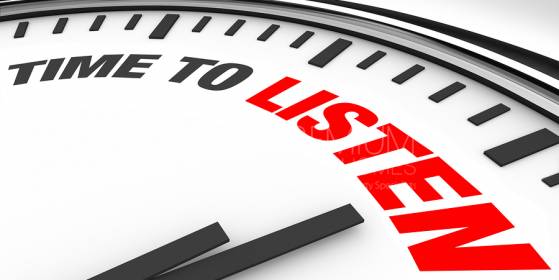 Why we listen more than we talk. Why we listen more than we talk.